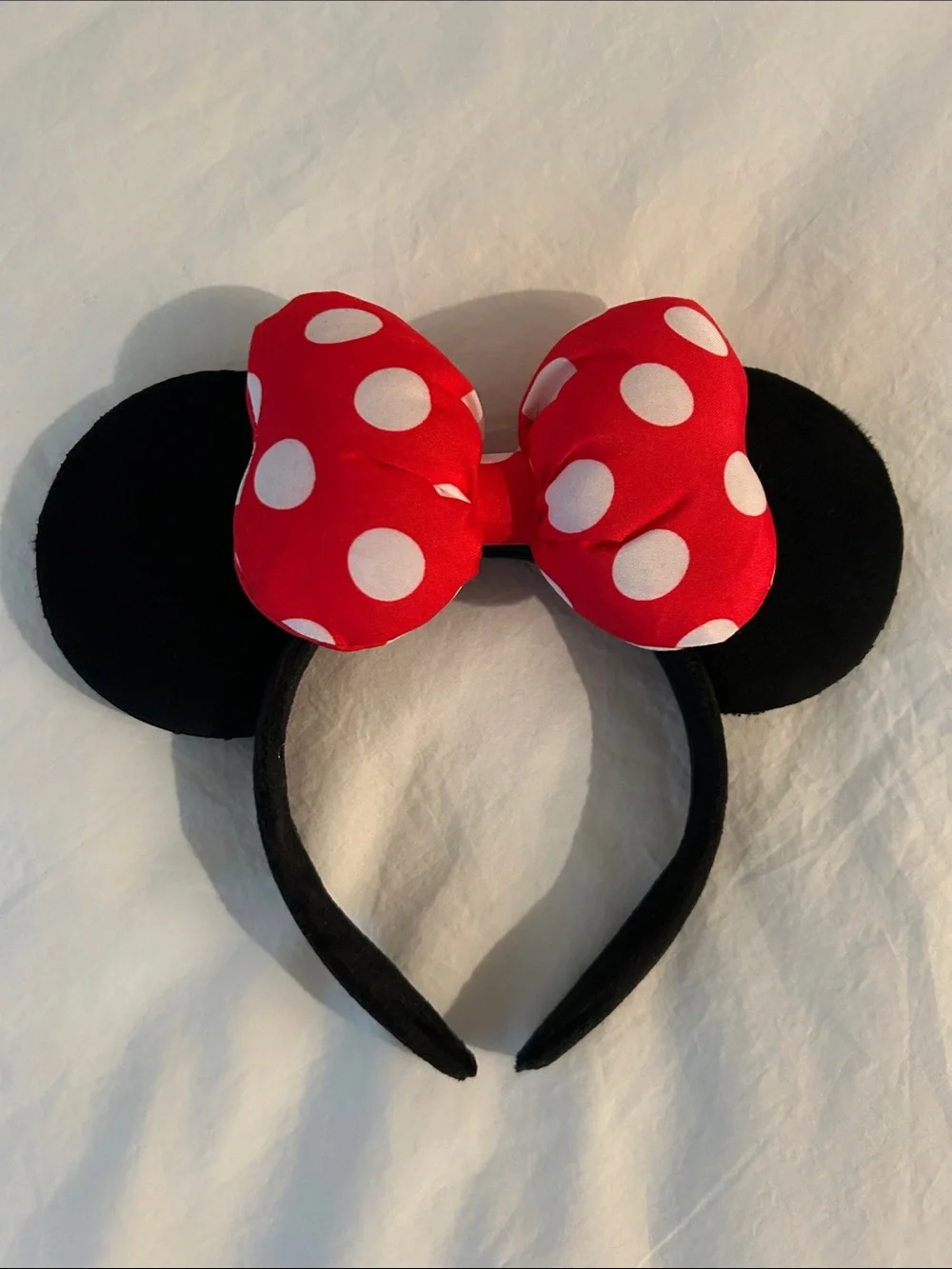 NEW Minnie Mouse Ears Polka Dot Headband